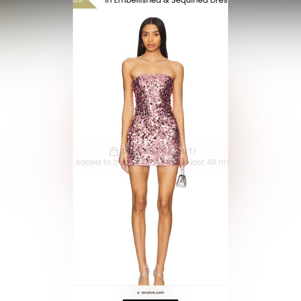 Superdown Azora Mini Dress in Pink, Size Small